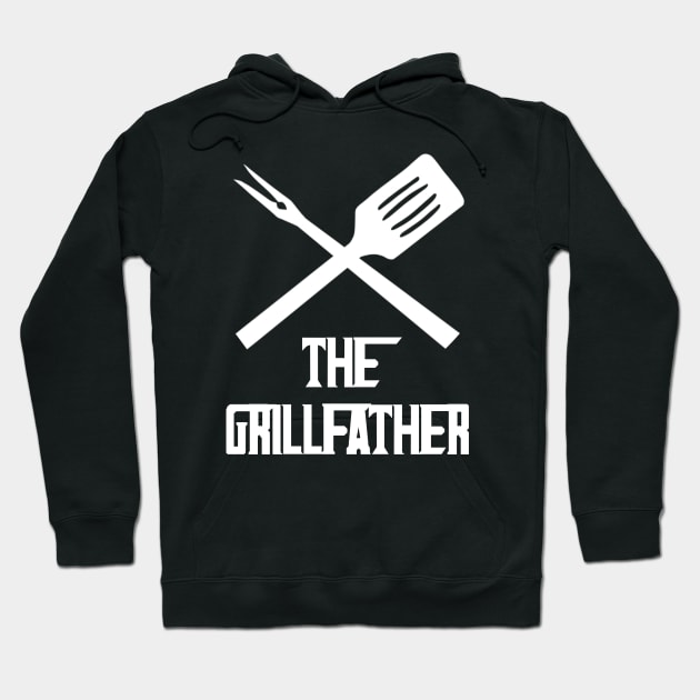 the grillfather (funny apron for dads / fathers) version 2 Hoodie by acatalepsys 